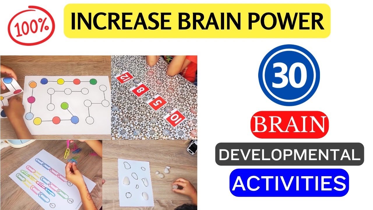 30 Brain gym Activities For Kids | Skill Development Activities (Ages 2 to 10)