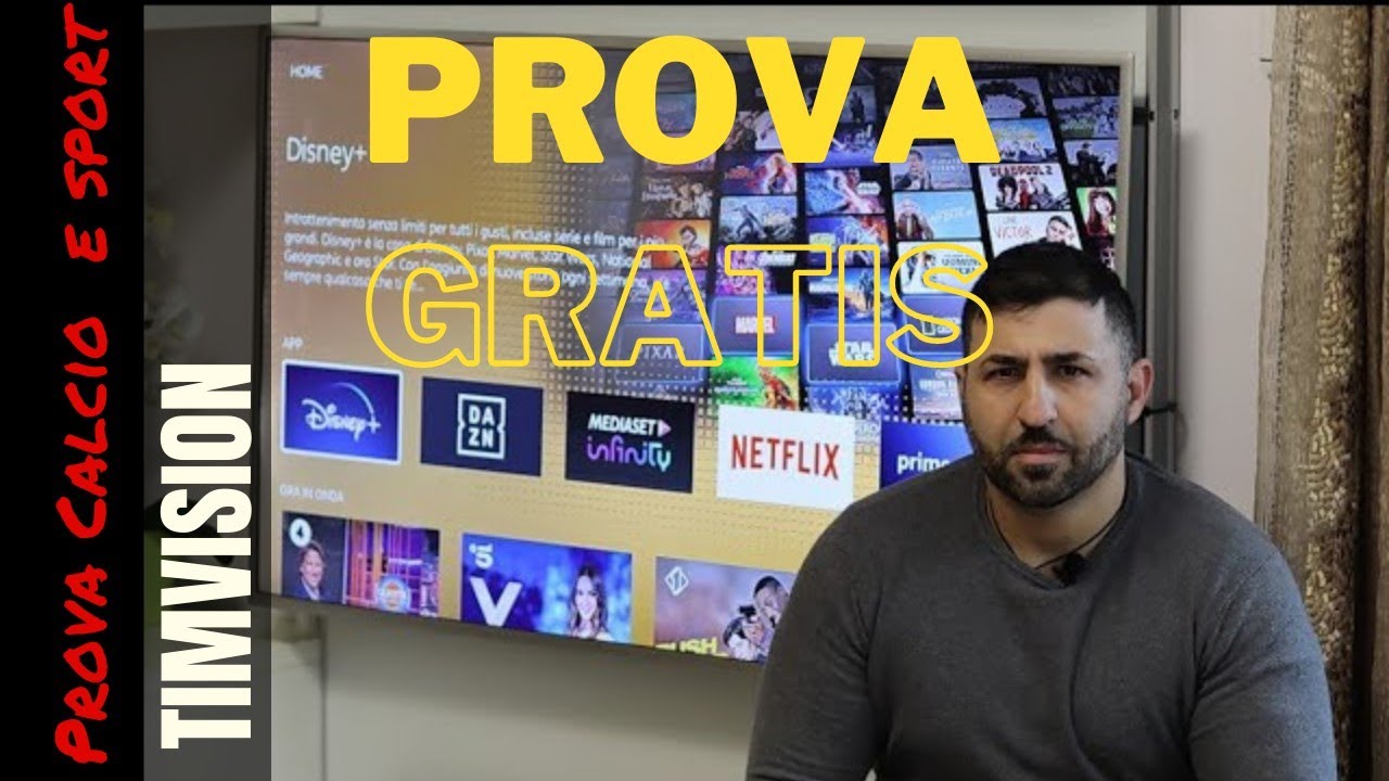 Prova TIMVISION Calcio e Sport e Intrattenimento: DAZN, Disney+ Infinity+ e Netflix