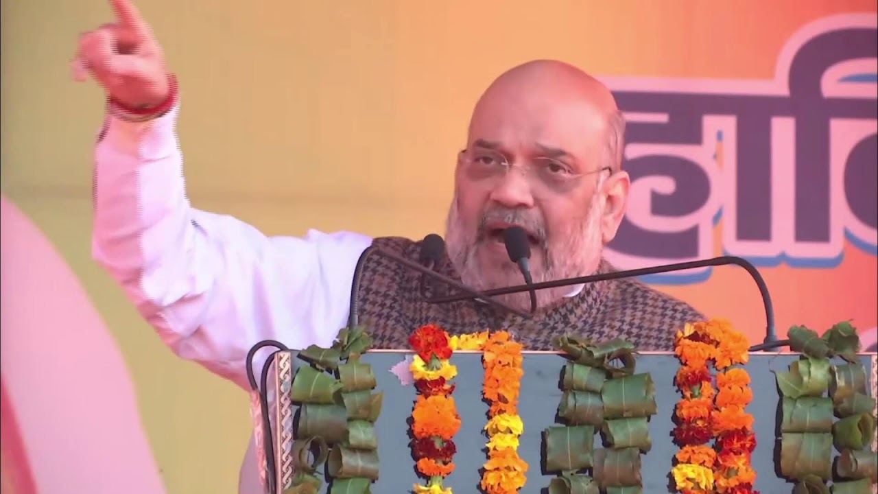 HM Shri Amit Shah addresses public meeting in Sahaspur, Uttarakhand