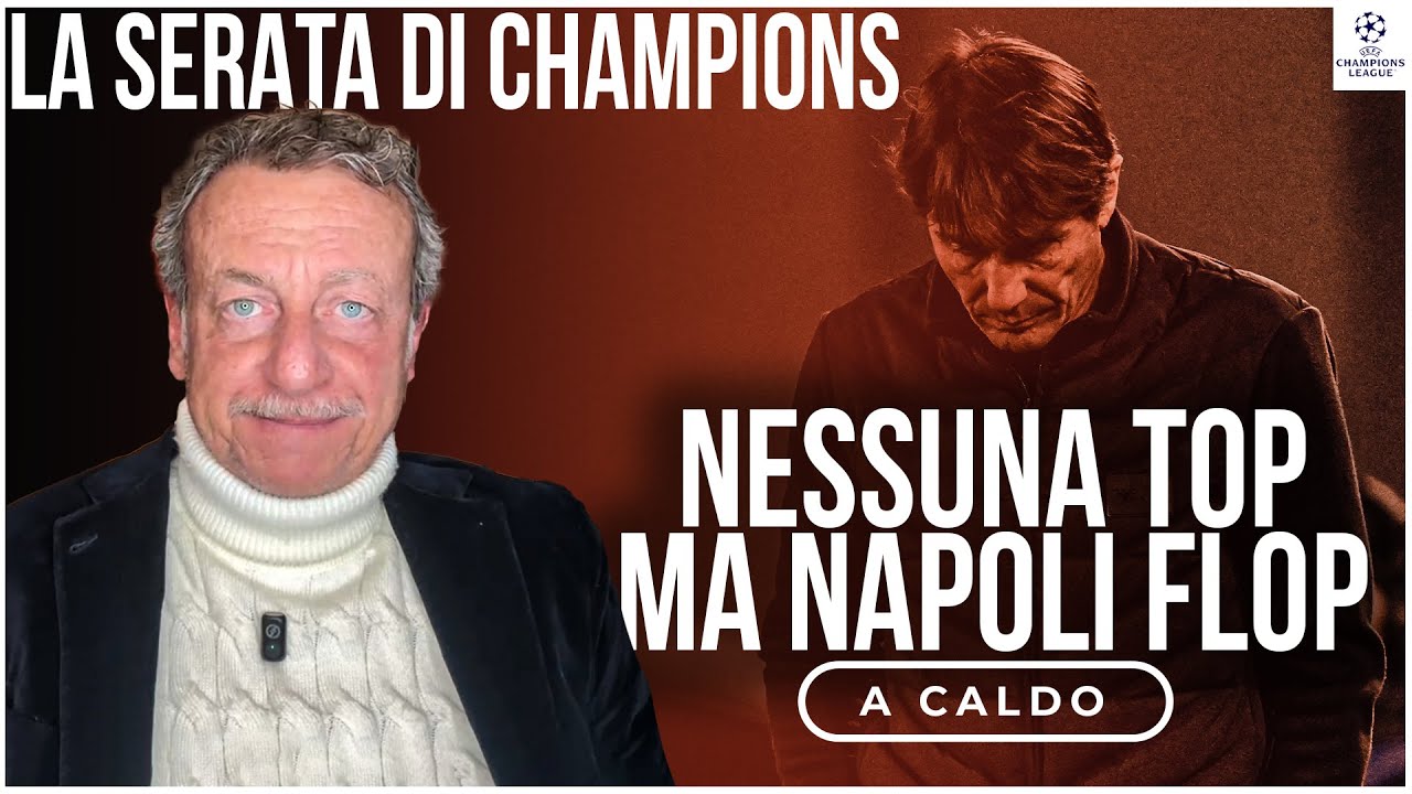 LA CHAMPIONS COME IL CAMPIONATO: INTER SUPERIORE, NAPOLI DELUSIONE