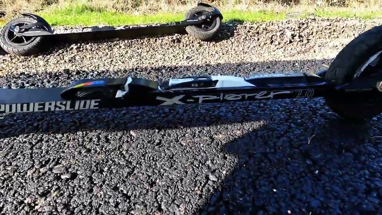 Comparatif rollerski Barnett vs Powerslide Explorer 2.0... (1/3)