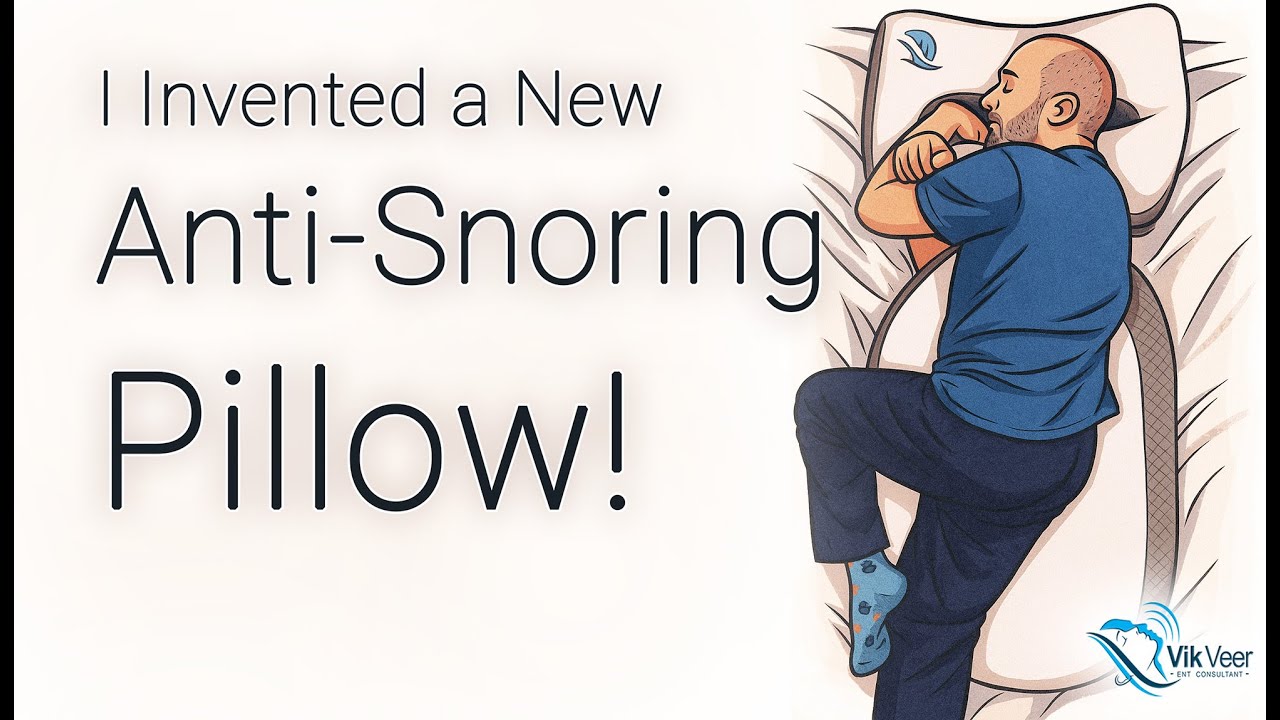 I invented a New Anti-Snoring Pillow