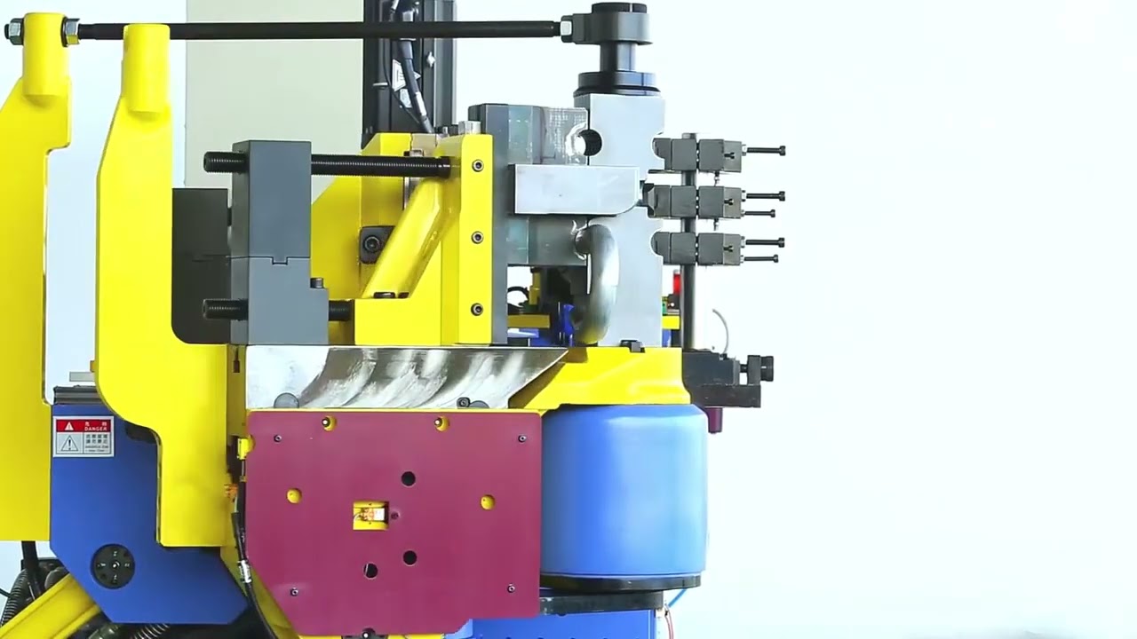 YLM tube bender CNC65MS LSM 5A  pipe bending machine  油電彎管機