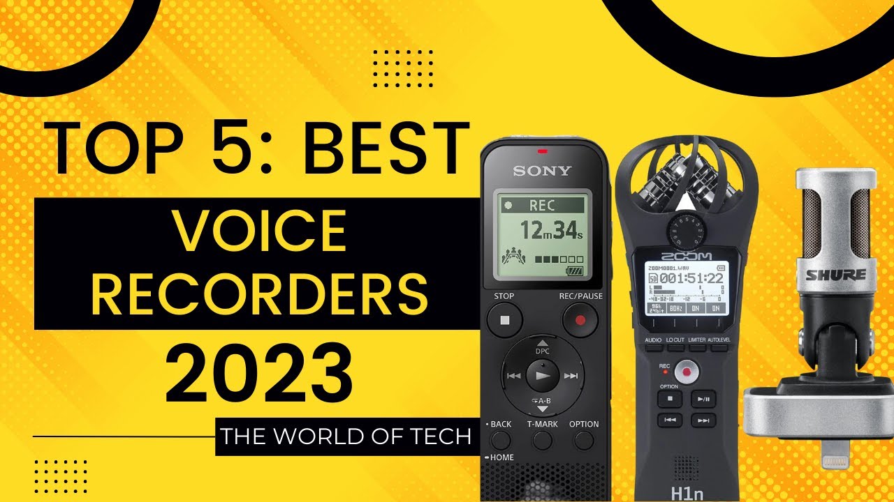 Best Voice Recorder | Top 5 Voice Recorders in 2023