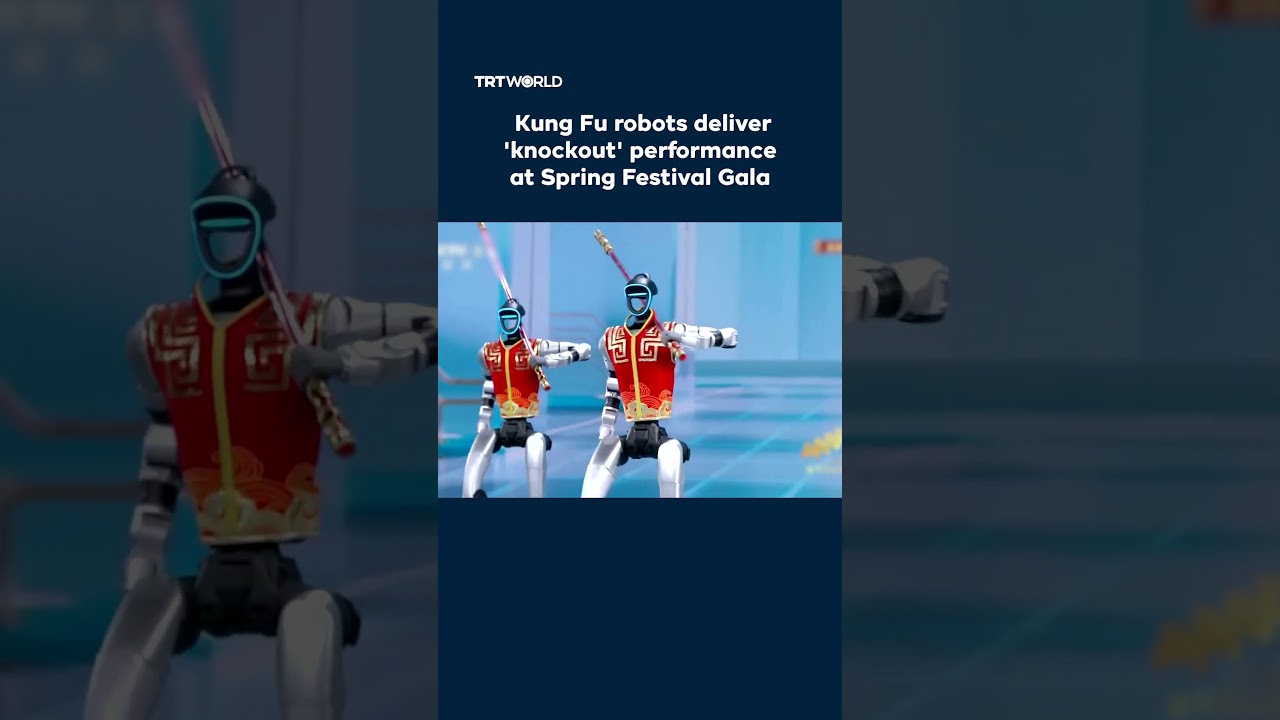 Kung Fu robots deliver 'knockout' performance at Spring Festival Gala