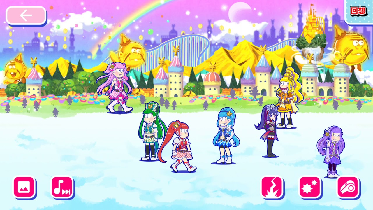 おそ松さん Hesokuri Wars: Magical Girl Set