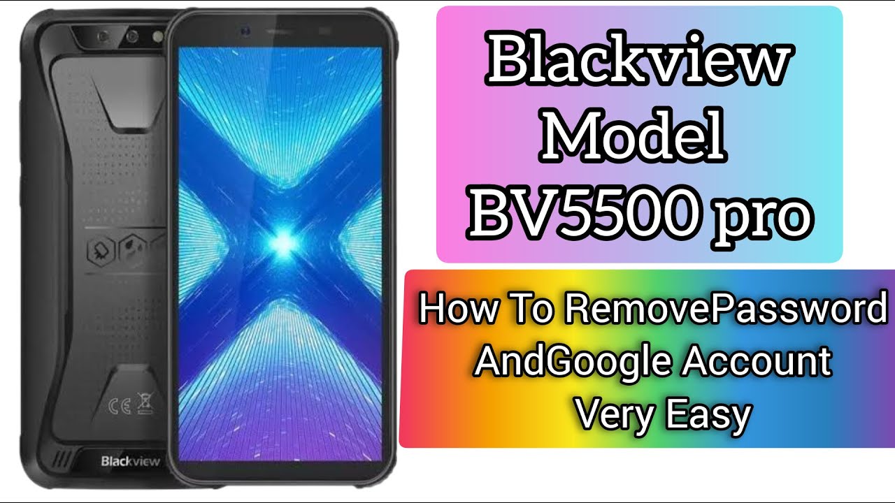 How to remove blackview BV5500 pro frp bypass | blackview BV5500 pro google account remove