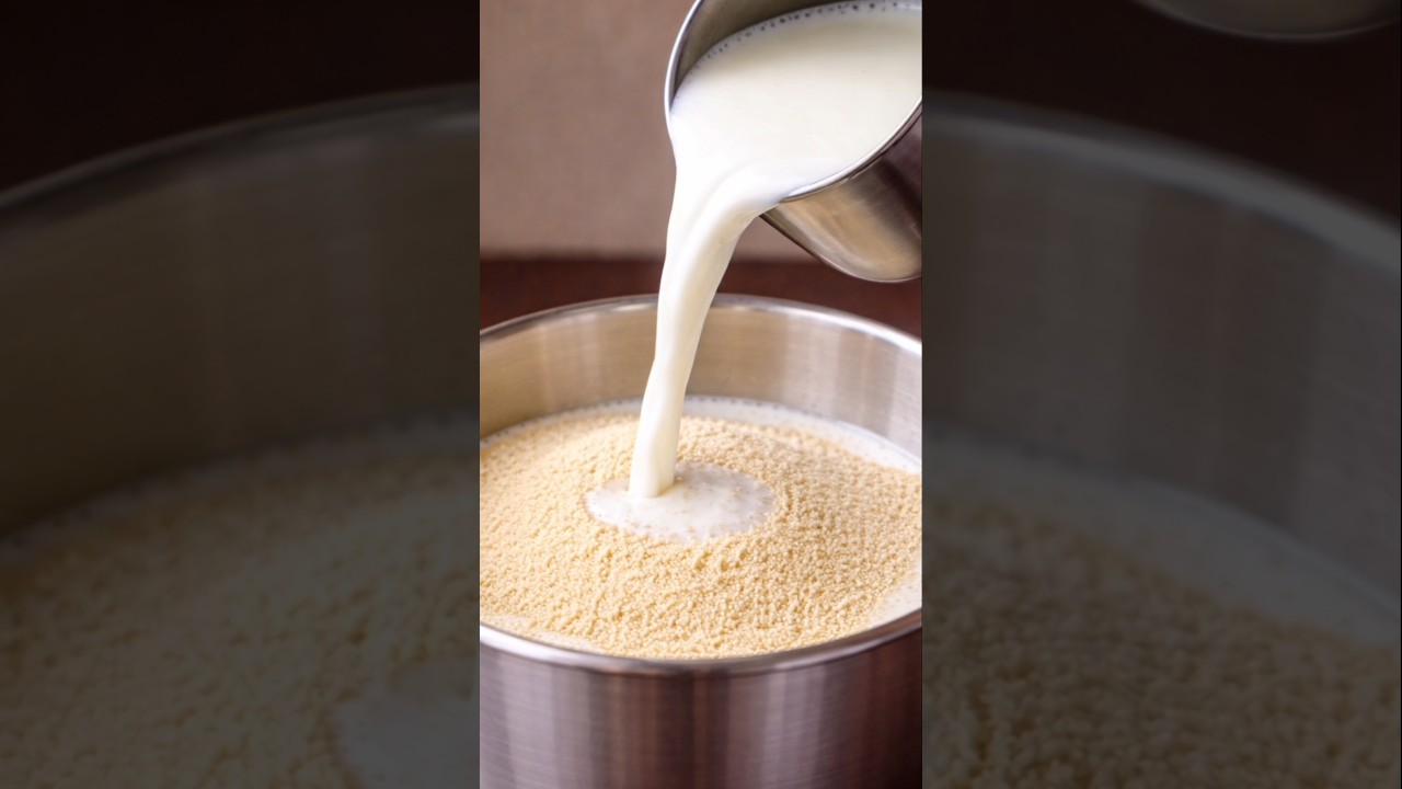 If you have rava and milk😋 try making this once and drink it | Evening snacks using rava in tamil.