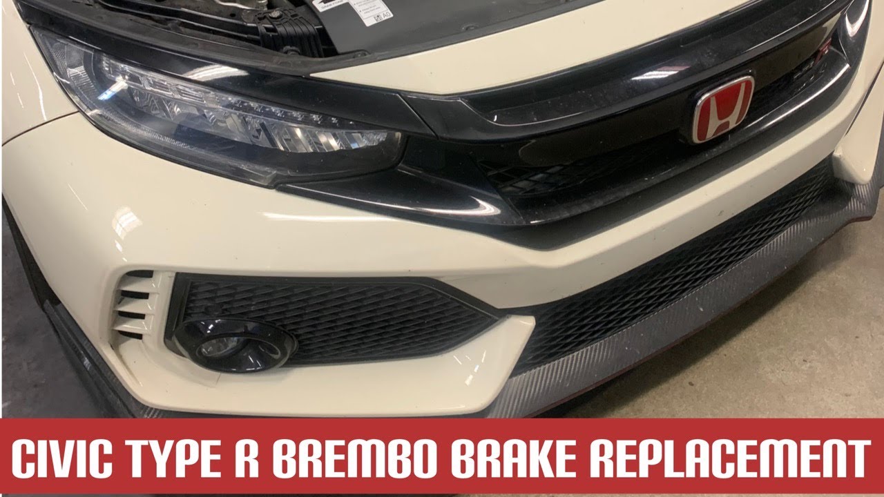 Honda Civic type R front brakes (brembos pads and rotor resurface)