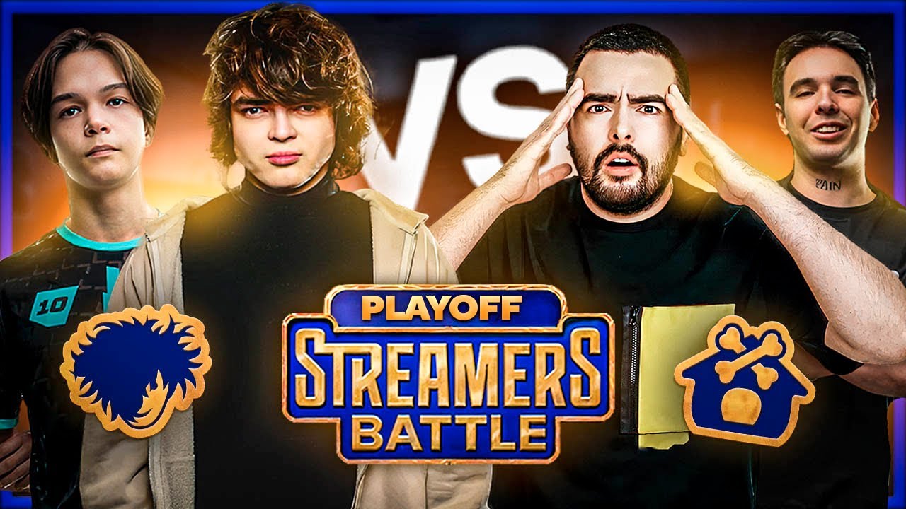 ИГРА ЗА ТОП-3 ТУРНИРА / РОСТИК и САТАНИК против КОМАНДЫ СТРЕЯ STREAMERS BATTLE 11