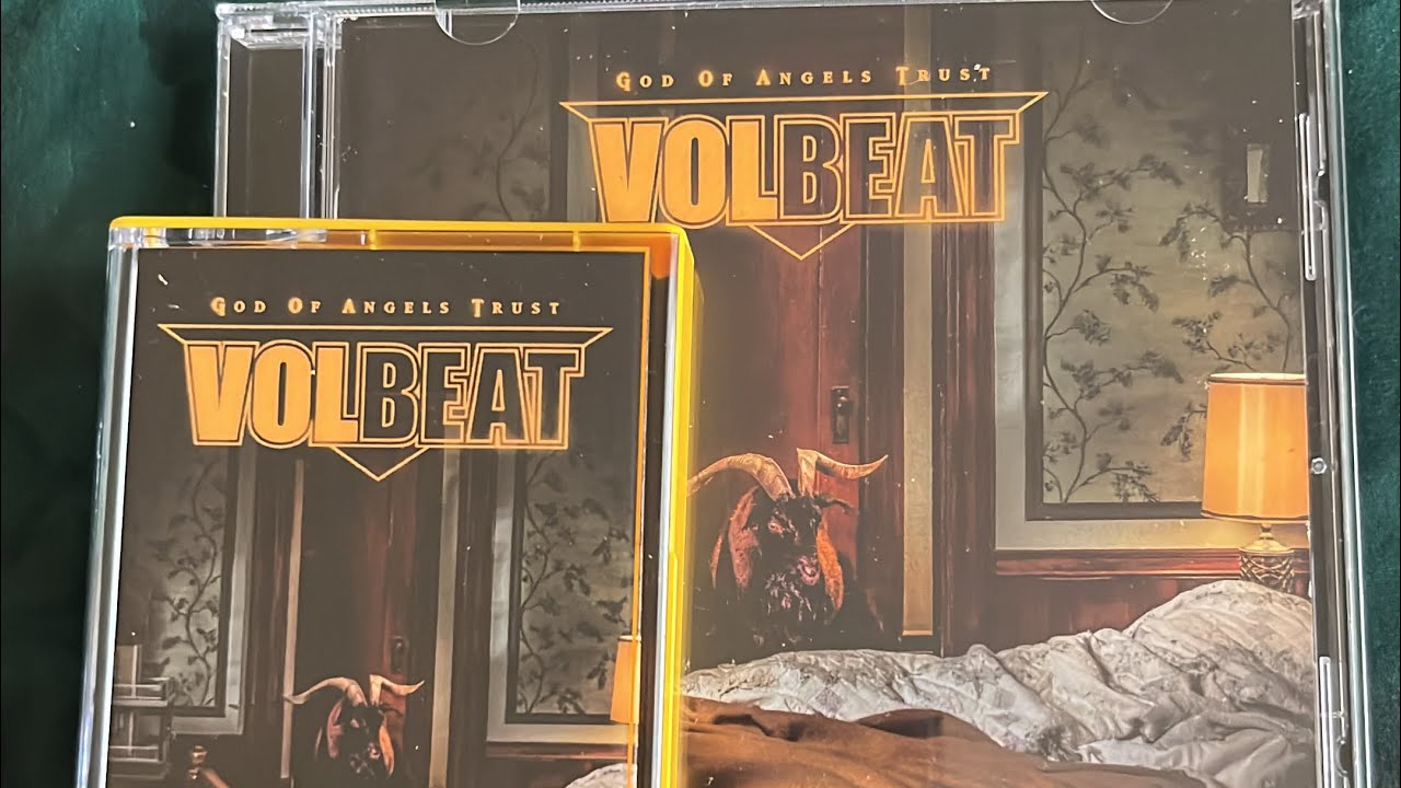 Martin Unboxes - God Of Angels Trust By VOLBEAT (CD & CASSETTE)