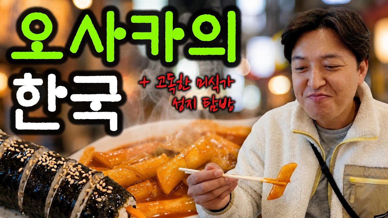 코리아타운에 일본인이 몰리는 이유 | 고독한미식가 성지 탐방