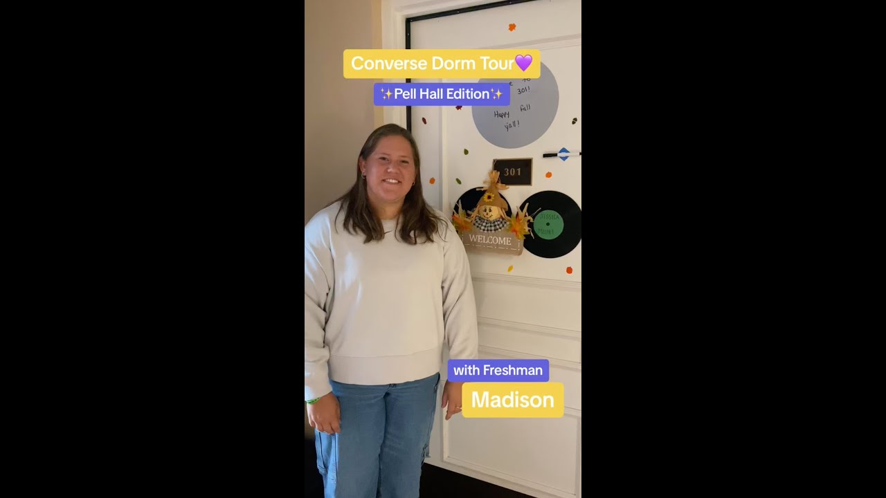 Dorm Tour of Pell Hall at Converse University!
