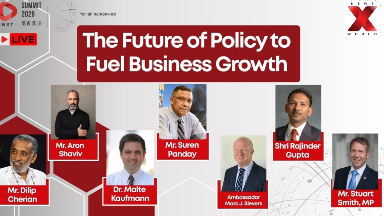 NXT Panel Discussion Live: Future policy ideas to drive business growth | NewsX World