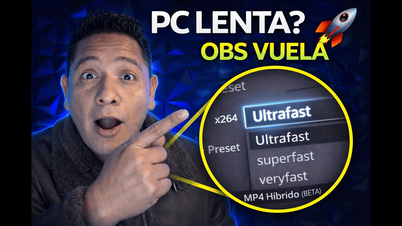 Cómo configurar OBS para PC DE BAJOS RECURSOS sin Lag (2026) 🚀