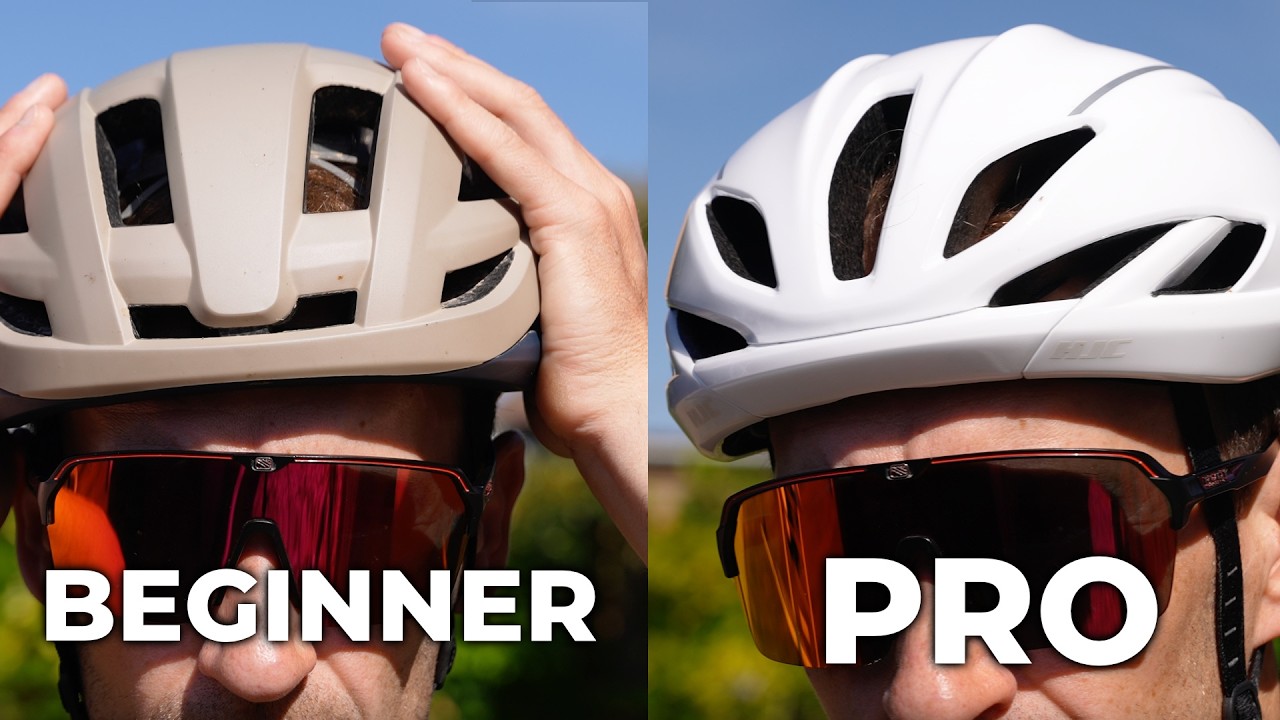 5 Levels of Cycling Helmet - BEGINNER to PRO options