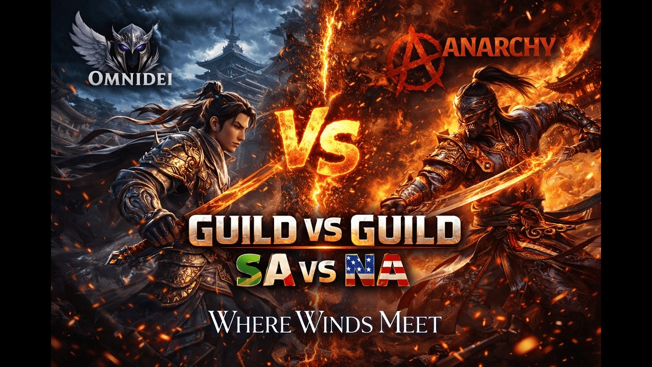 Anarchy vs Omnidei | Rank 4 vs Rank 9 | NA vs SA | Where Winds Meet