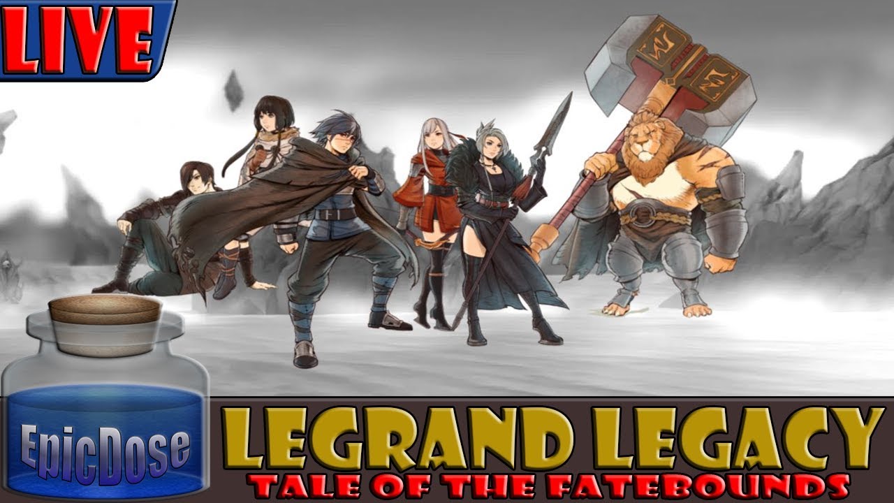 Legrand Legacy - JRPG - Single Player Sunday!