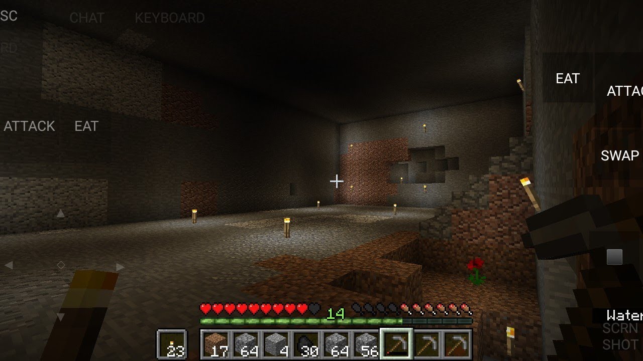 Another day mining out rocks