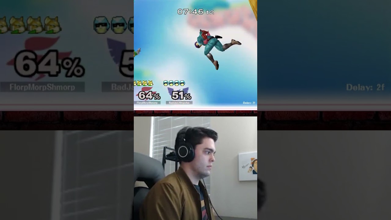 Брат жил в 2036 году... #ssbm #gaming #smashbros #twitch #clips #combo #ssbu