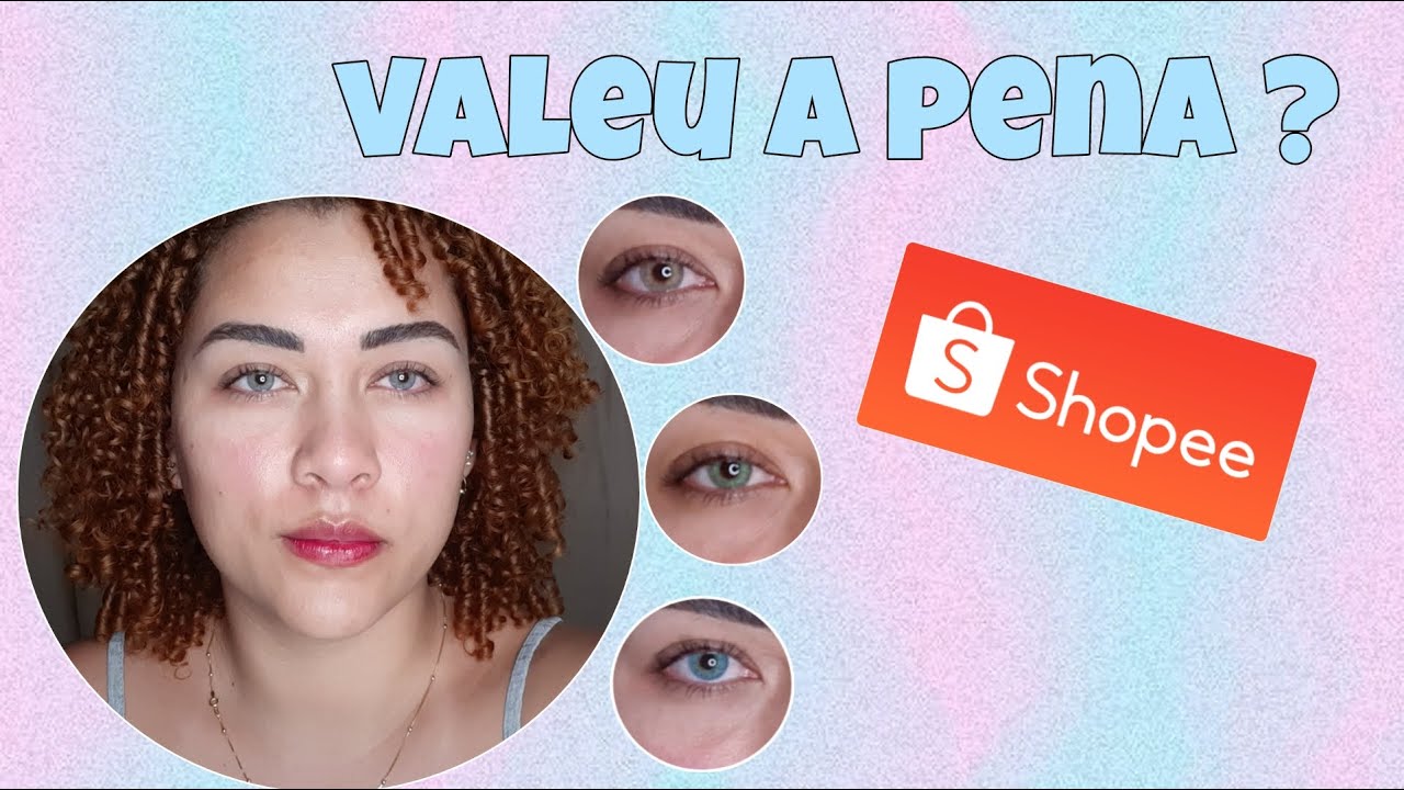 Testei LENTES DE CONTATO DA SHOPEE  ? [ lentes magister]