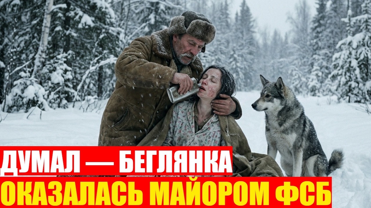 Он нашёл в тайге умирающую женщину в халате. Выходил её. Оказалась — следователь, которую бросил муж