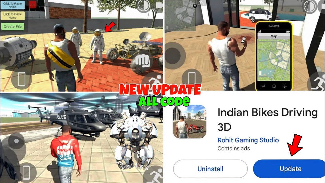 ALL NEW CHEAT CODES 😱 IN INDIAN BIKE DRIVING 3D GAME AFTER NEW UPDATE 2026