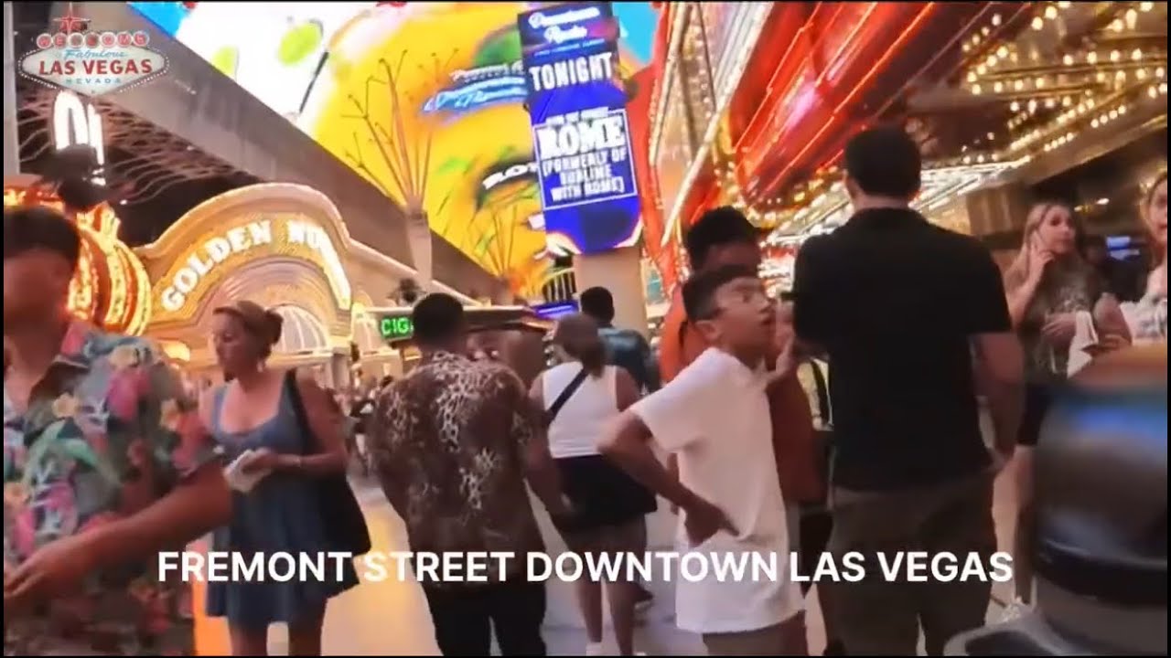 FREMONT STREET EXPERIENCE  DOWNTOWN LAS VEGAS NV 2025