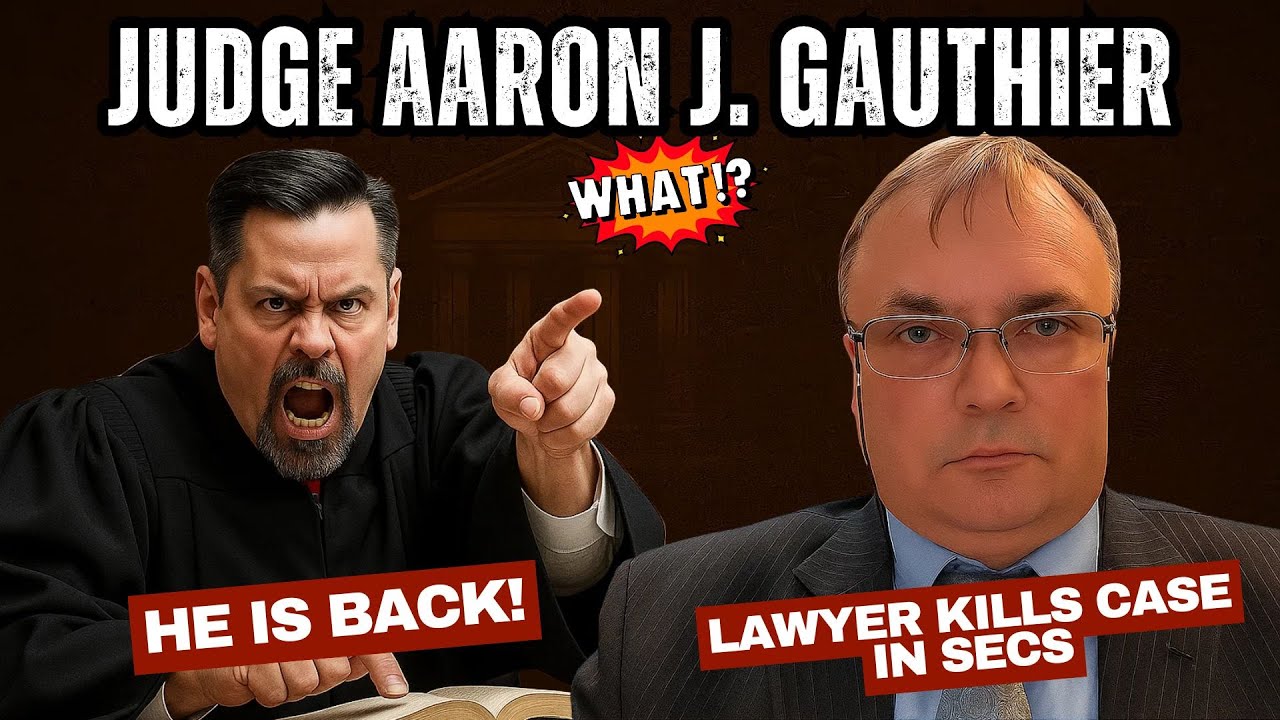 Unbelievable Behind-the-Scenes Secrets of Judge Aaron J. Gauthier
