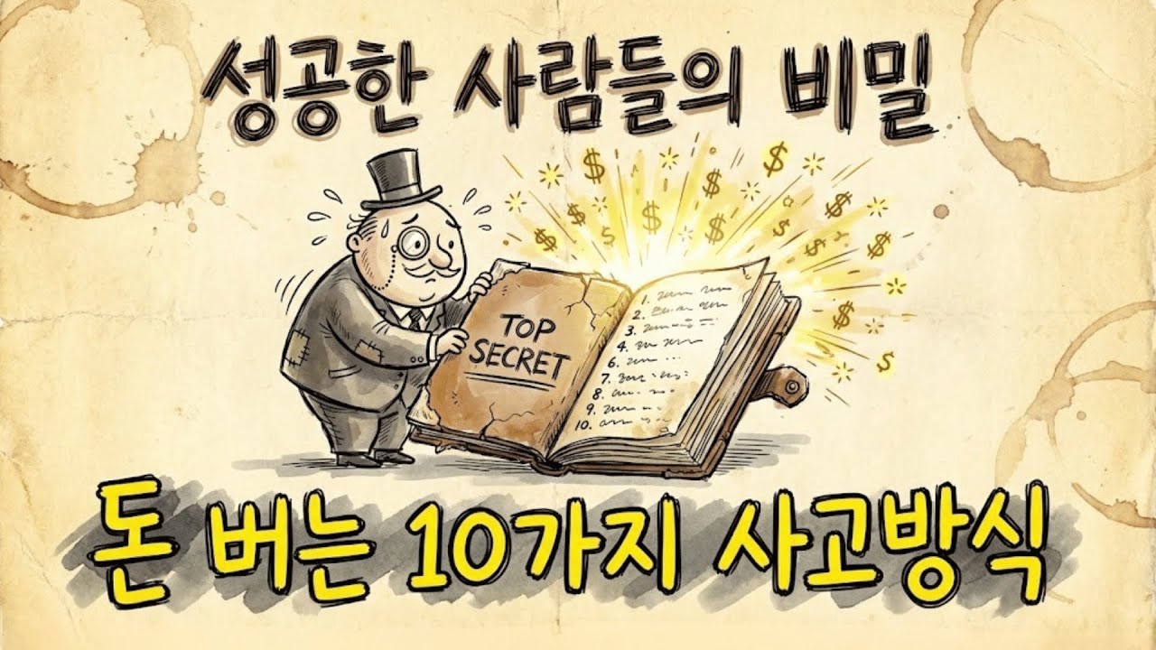 [PODCAST#2] 왜 성공한 사람들은 이 10가지 돈 버는 사고방식을 숨길까요?