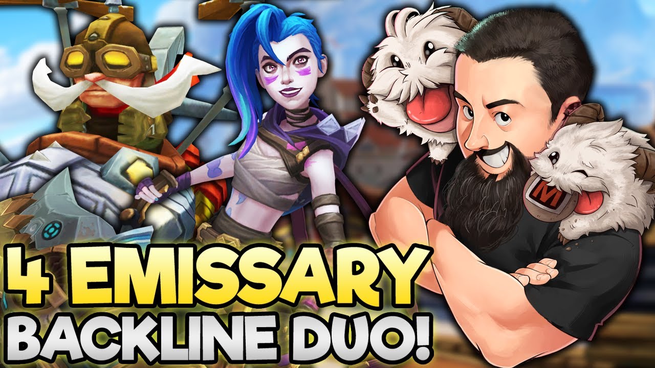4 Emissary - Maybe This Anomaly is OP.. | TFT Into the Arcane | Teamfight Tactics