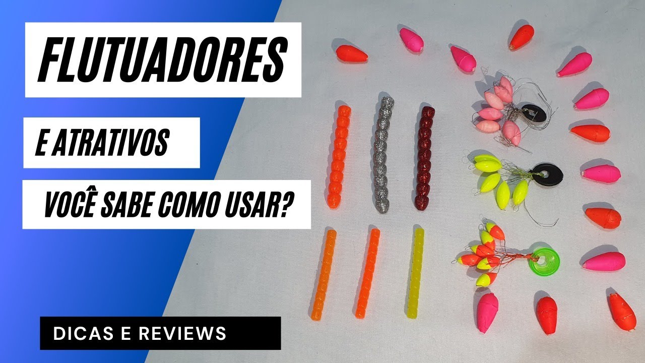 FLUTUADORES NA PESCA DE PRAIA - O QUE SÃO E PARA QUE SERVEM #dicasdepesca #surfcasting #pesca