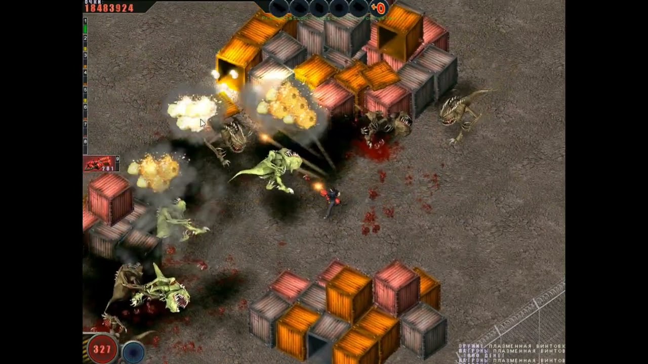 Alien shooter 1 mod space 0.1 прохождение часть 3