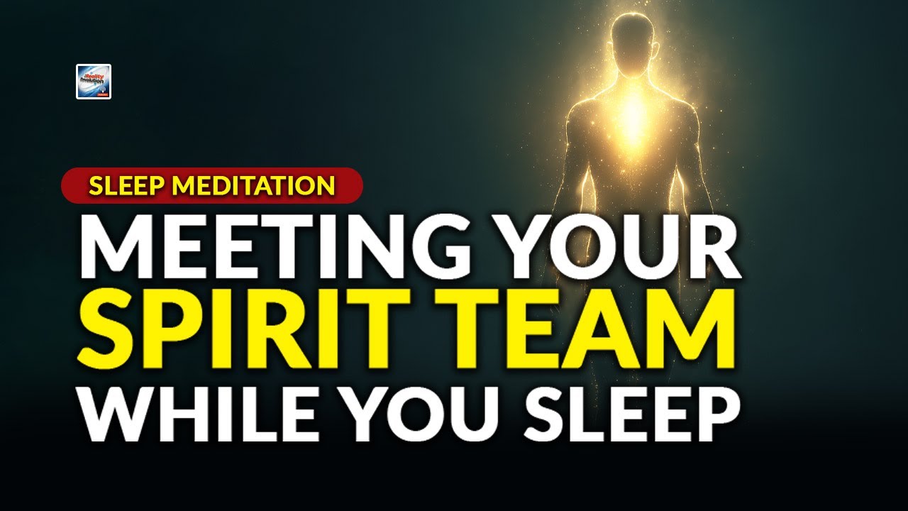 4 Hour Deep Sleep Meditation – Meeting Your Spirit Team While You Sleep