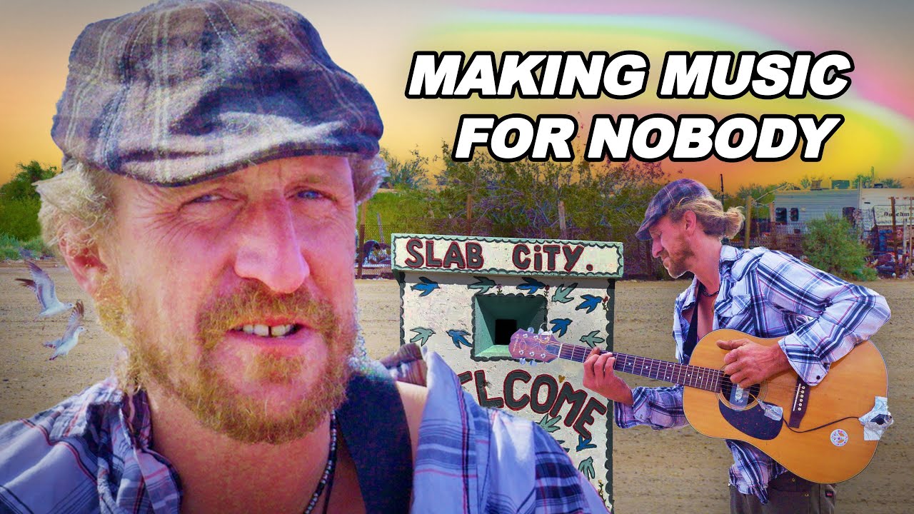 The Life of a Slab City Musician | Lief Hey Running