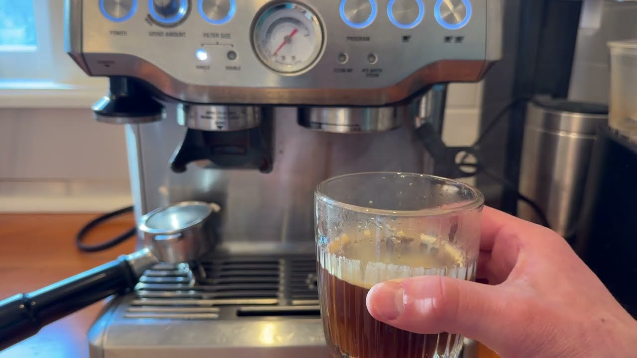 How To Make An Americano With A Breville Barista Express Espresso Machine