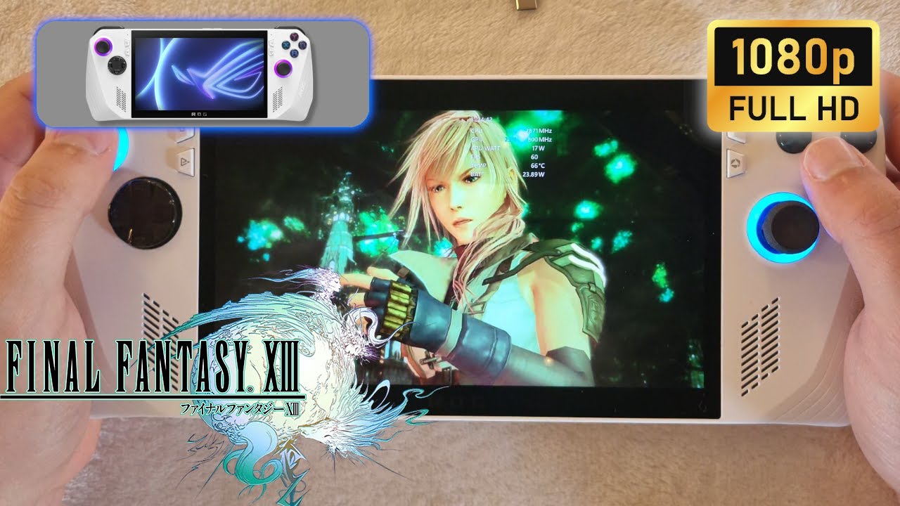 ASUS ROG Ally | Final Fantasy 13 | 1080p