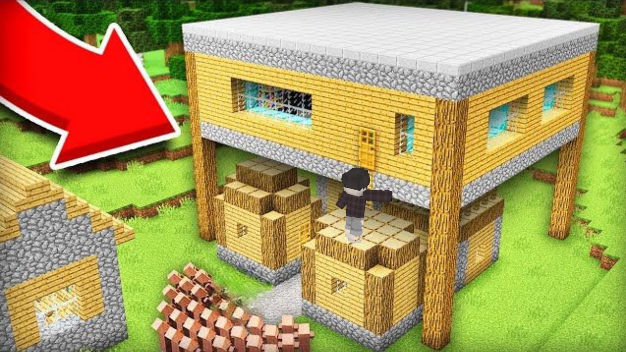 BU UY QAYERDAN KELDI QISHLOGIMIZGA |MINECRAFT UZBEKCHA 