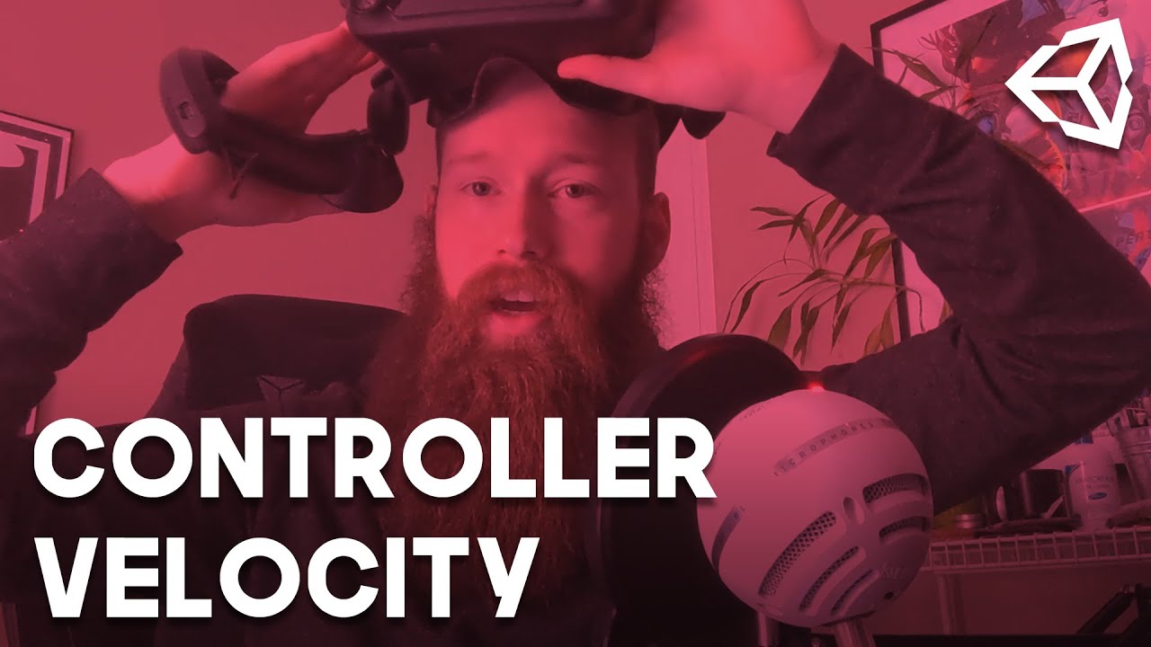 How to use Controller Velocity in Unity XR
