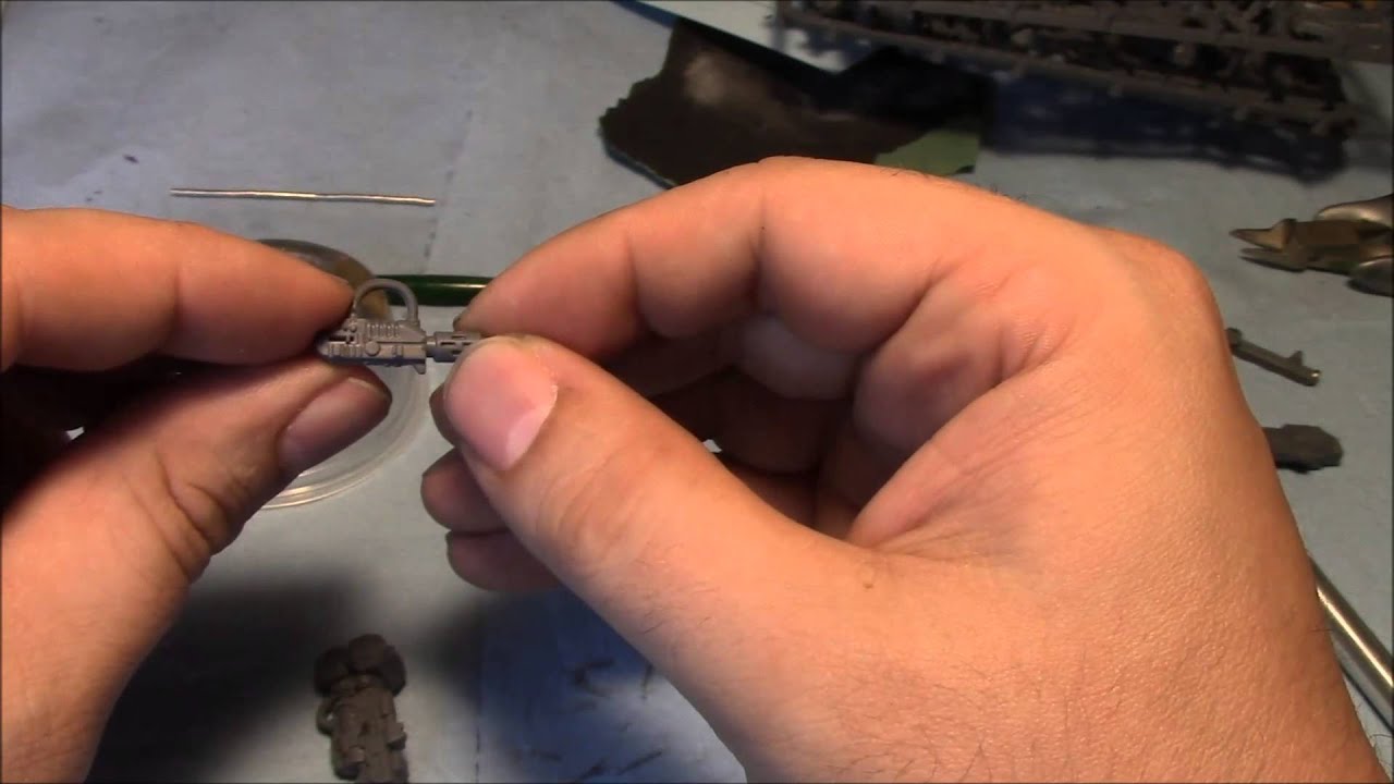 Space Marine Centurion unboxing and magnetizing
