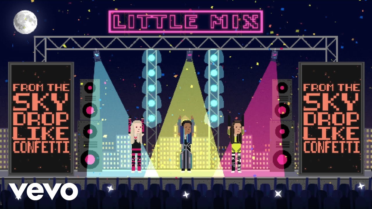 Little Mix - Confetti (Lyric Video) ft. Saweetie