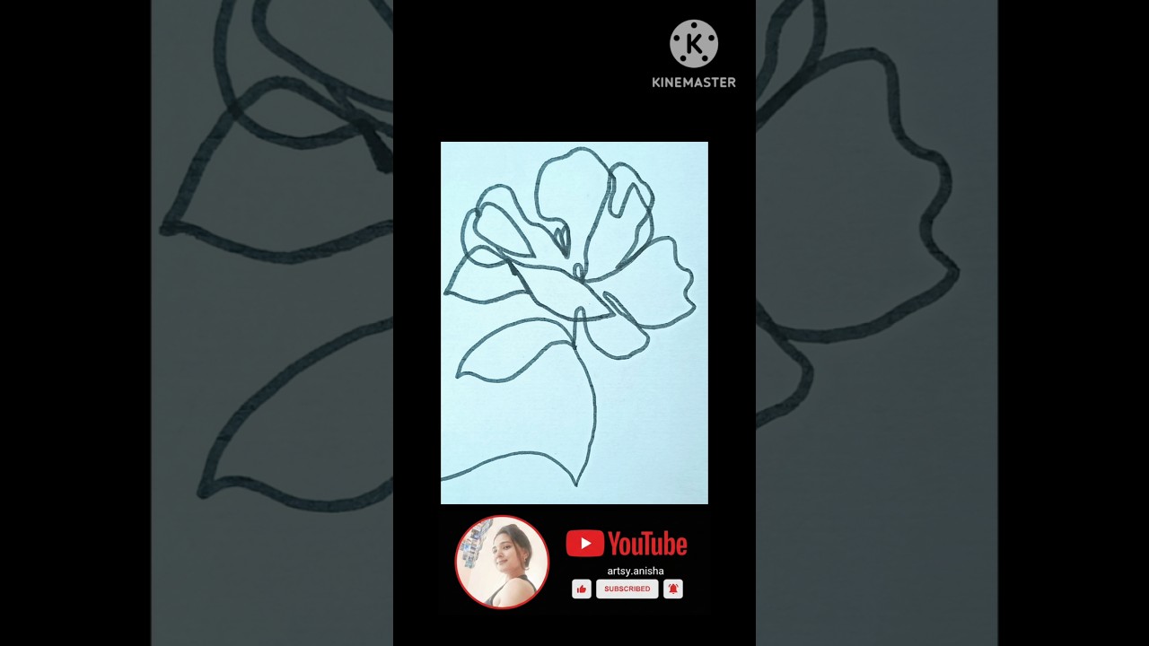 Line Art Flower✏️✨|