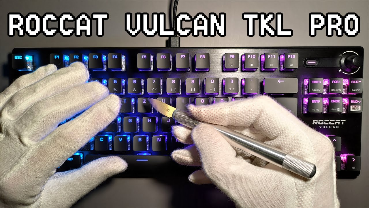 Roccat Vulcan TKL PRO Sound Test | Titan Optical Switch - ASMR