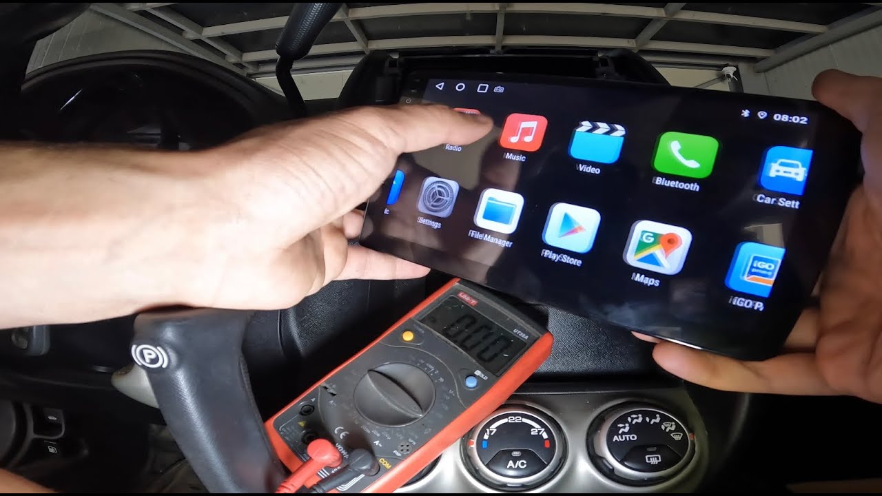 How To Install 9” Android Navigation In Honda Cr-v 2006 / Factory Radio Removal