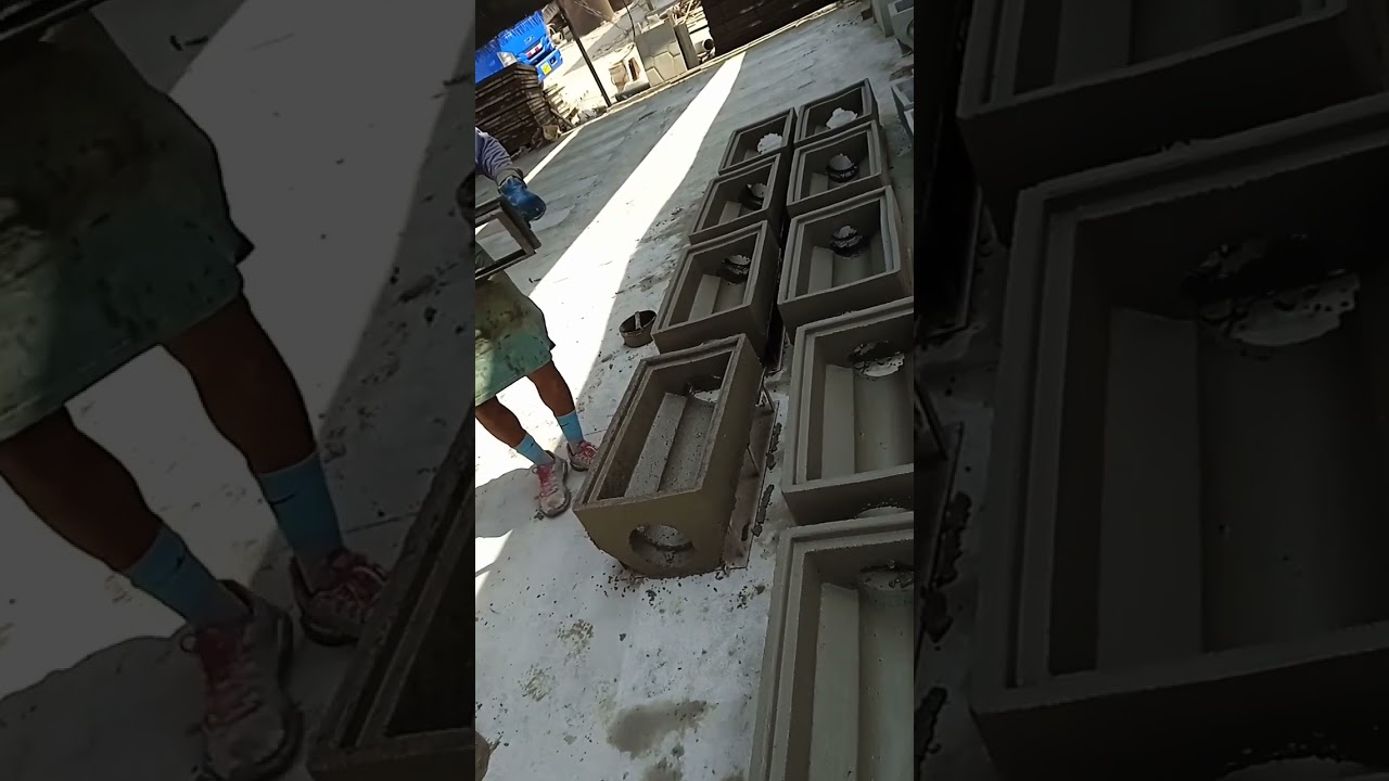 base para desag&uuml;e de concreto