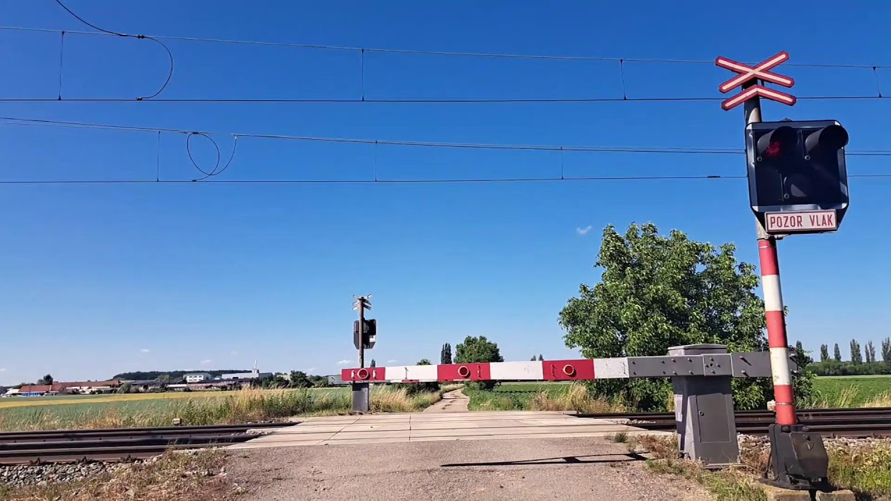 Železniční přejezd Lysá nad Labem #3 [P3609] 19.6.2025 | ŽIVĚ