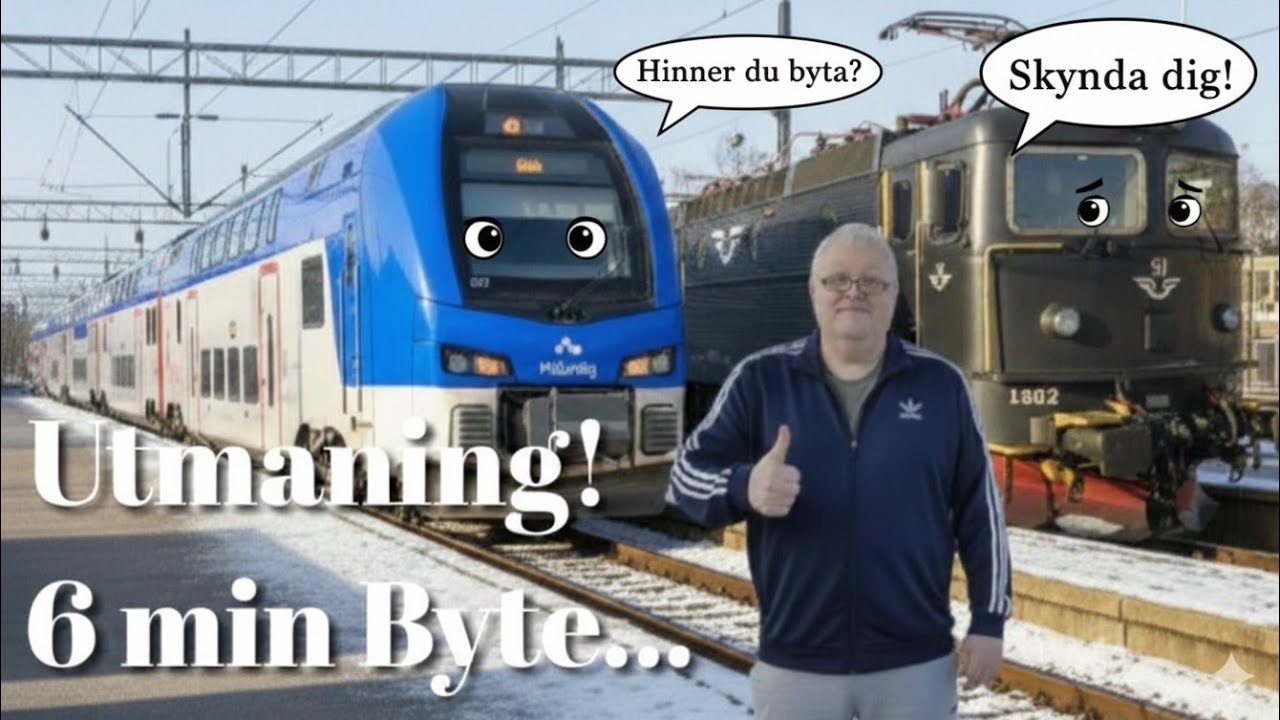 Stor Utmaning Bara 6 minuters byte....i Sala