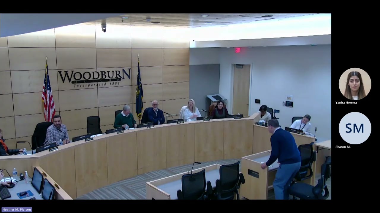 January 26, 2026, Woodburn City Council Meeting