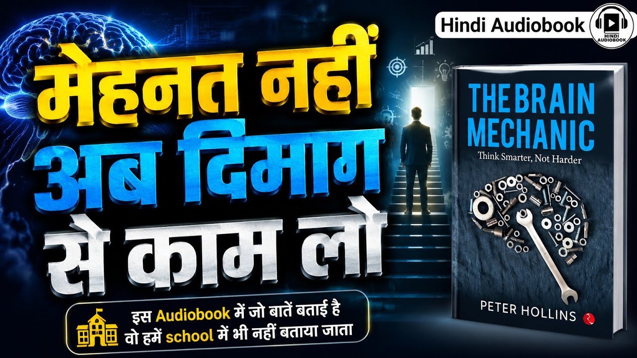 दिमाग को स्मार्ट बनाओ, मुश्किल नहीं | The Brain Mechanic Audiobook Summary | How to Think Smarter