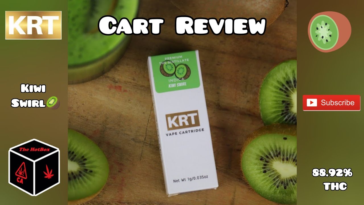 KRT Cart Review!!! (Kiwi Swirl🥝) 2021